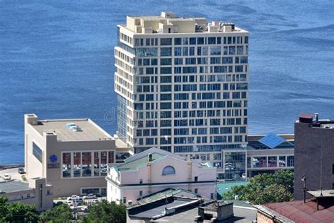 Vladivostok, Russia, August, 01, 2018. Hyatt Regency Hotel on the Shore ...