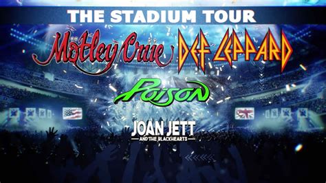 Motley Crue Def Leppard STADIUM TOUR 2022 - IT'S HAPPENING! - YouTube