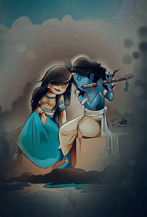 Radha Krishna HD images | Cartoon girl images, Lord krishna wallpapers ...