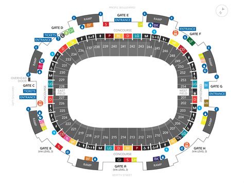 Stadium map – BC Place