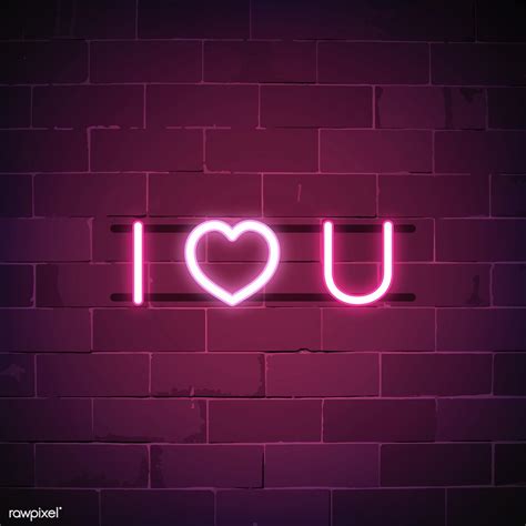 Neon Love Wallpapers - Wallpaper Cave