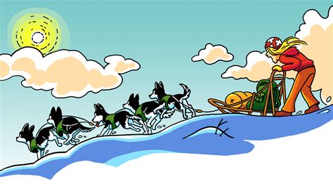 Cartoon Sled Cliparts - Free Download