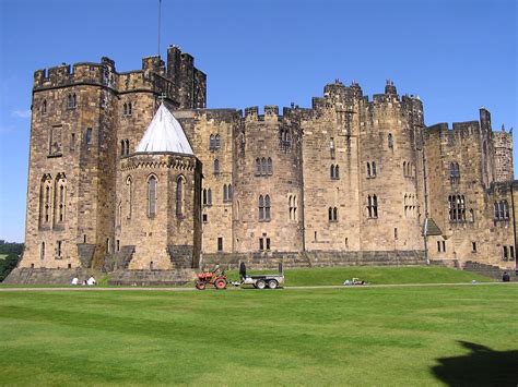 Alnwick Castle. Kasteel Harry Potter Hogwarts, Alnwick Castle ...