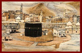 Old Kaaba - Makkah Mukkarmah, Artcraft by Syed Nasiruddin Viquar ...