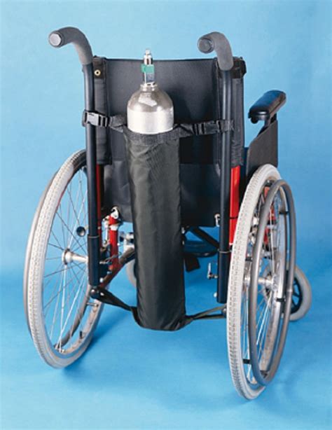 Oxygen Tank Holder for Wheelchairs