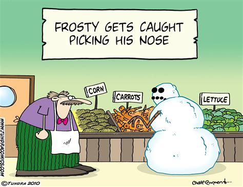 frosty gets caught... | Funny cartoons, Christmas humor, Christmas jokes