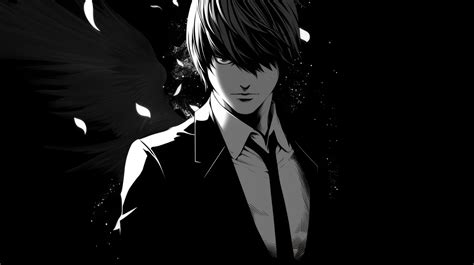 Light Yagami Cool Death Note Manga Wallpaper, HD Artist 4K Wallpapers ...