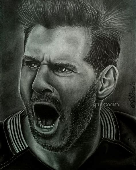 Lionel Messi Portrait Pencil Drawing in 2020 | Pencil art, Pencil ...