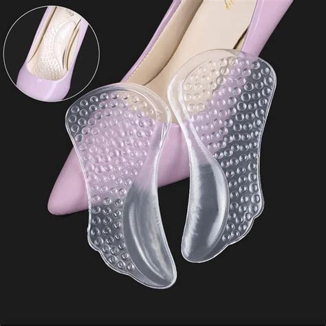 1Pair Arch Support for Flat Feet & Plantar Fasciitis, Gel Shoe Inserts ...