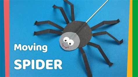 DIY for kids Moving Spider craft | Very easy and fun craft ...