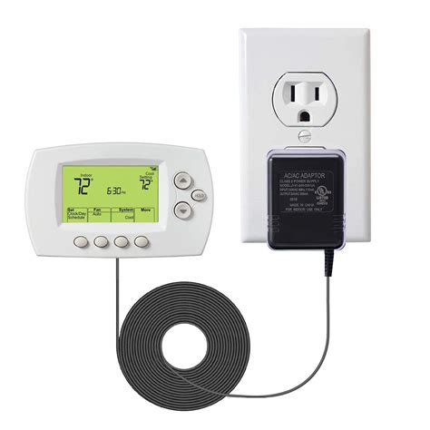 AC 24V C-Wire Power Adapter for Nest Ecobee Honeywell Smart WiFi ...