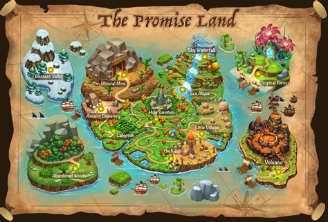 ArtStation - Isometric Adventure Map