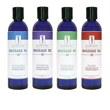 Aromatherapy Massage Oil Variety Pack - 4 pack - 8 oz each - Sam's Club