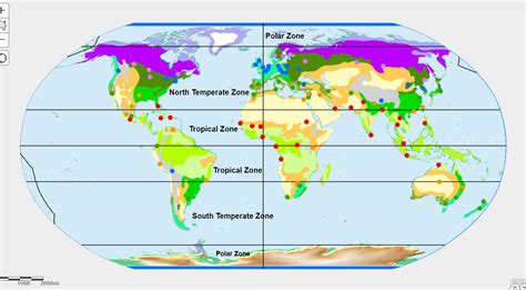 Polar Climate Zone Map