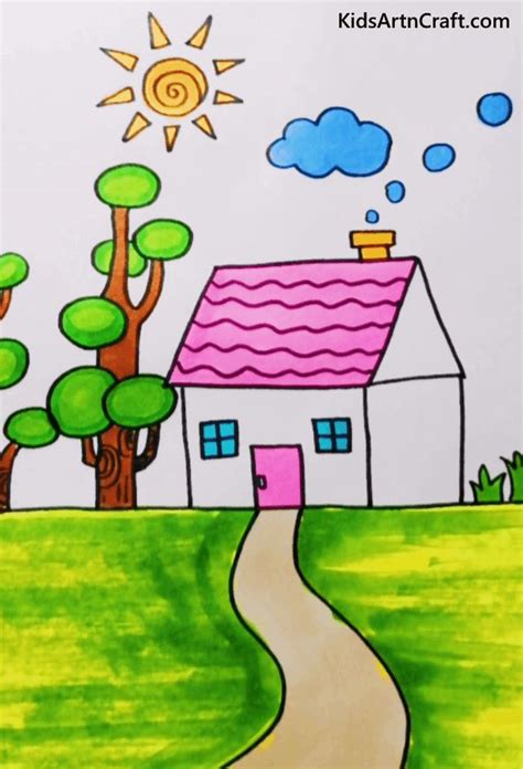 Easy Drawings & Painting Ideas for Kids - Kids Art & Craft | Easy ...