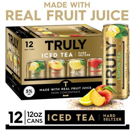 TRULY Hard Seltzer Iced Tea Variety Pack, 12 cans / 12 fl oz - Fred Meyer