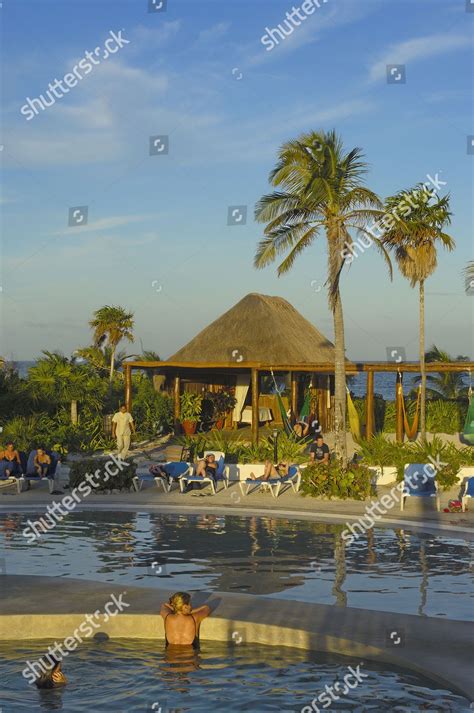 Swimmingpool All Inclusive Resort Maroma Beach Editorial Stock Photo ...