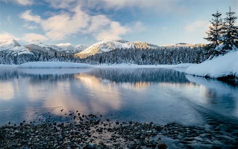 landscape, Photography, Nature, Lake, Mountains, Forest, Morning ...