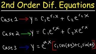 Define Second Order Differential Equation - BoaresEverett