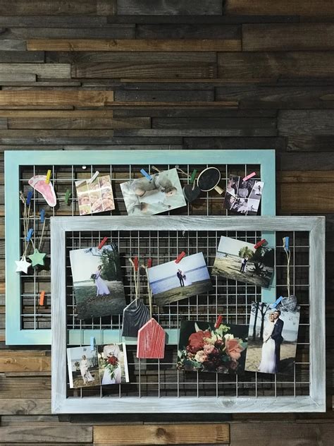 Rustic Wooden Clothespin Photo Display Wedding Photo Display - Etsy