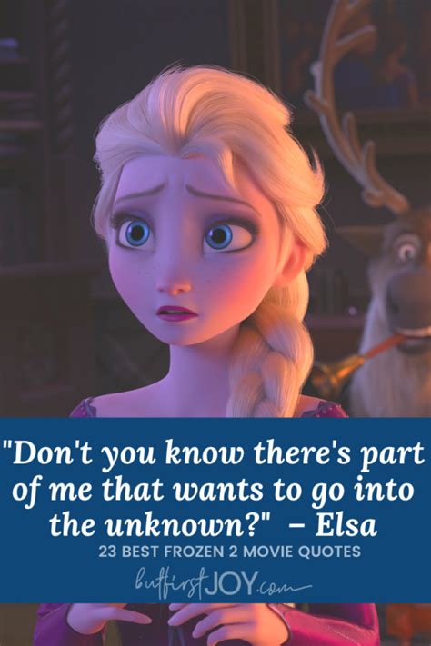 25 Magical Frozen 2 Movie Quotes from Olaf, Anna, Elsa, & Others