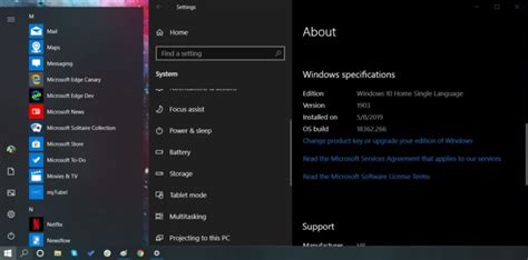 Windows 10 Build 18362.266 hides old Edge when new Edge is installed