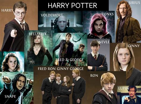 harry potter | Harry potter characters, Harry potter characters names ...