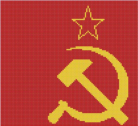 soviet flag pixel art grid Pixel art tutorials #9: the soviet union ...