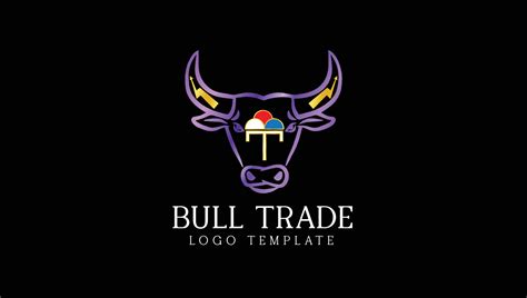 Trading Bull Logo Design Template For Forex Trading Company 9259830 ...