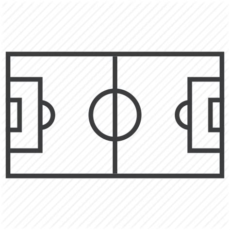 Outline Of A Soccer Field - ClipArt Best