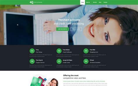 Internet Banking Website Templates