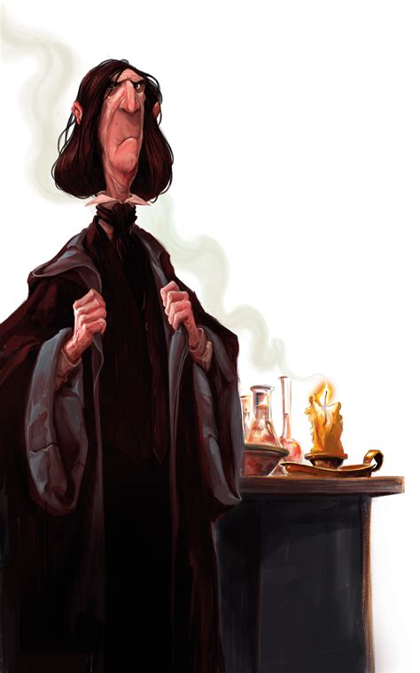 Severus Snape (Jonny Duddle illustration) — Harry Potter Fan Zone