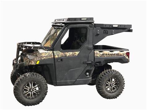 2014+ Polaris Ranger 900/1000/1000XP SwampOx Cab Mounted Bed Rack- MADE ...