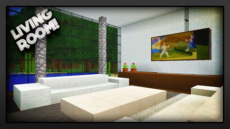 Minecraft Living Room Tv