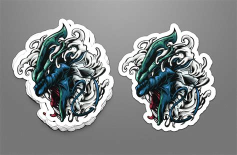 Gyarados - Dragon Rage Pokemon Sticker on Behance