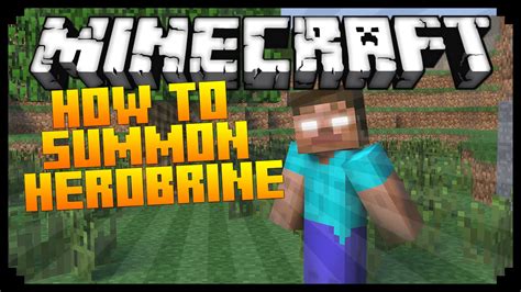 How To Summon Herobrine No Mods - 2 Easy Ways To Summon Herobrine On ...