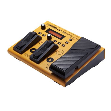 Pedal Multiefectos Boss Gp-10 Guitar Processor — Palacio de la Música