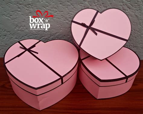 DECORATIVE HEART SHAPED GIFT BOX – Boxnwrap