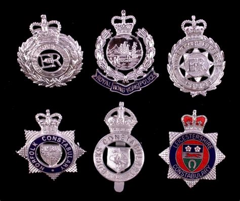 United Kingdom Police Badge Collection