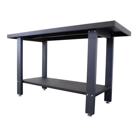 WEN 59 in. Industrial Strength Steel Work Bench 31165 - The Home Depot ...