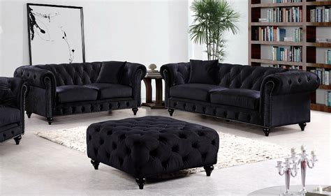 Ideas Black Velvet sofas Pics Black Velvet sofas Elegant Best Velvet ...