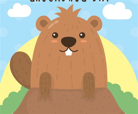 Groundhog Day Vector Art & Graphics | freevector.com