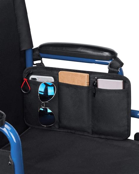 Wheelchair Side Bag for Back of Chair and Armrest Wheelchair ...