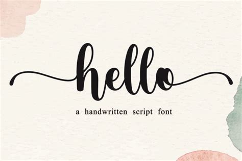 Hello Font - Free Font