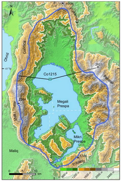 Afternoon Map: Prespa Lakes