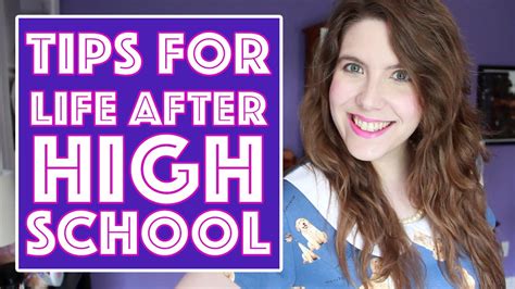 Tips for Life After High School Graduation - YouTube