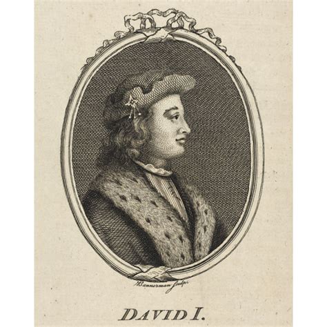 King David I of Scotland (r 1124-1153) - BRITTON-IMAGES