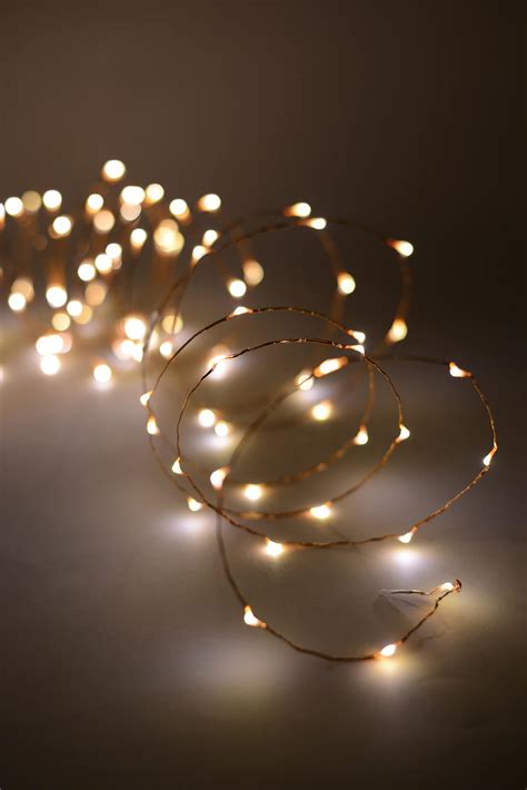 LED 20 Feet Fairy Lights Copper Wire with 120CT Warm White