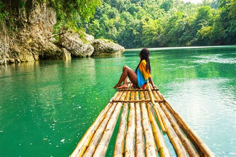 Bamboo Rafting in Jamaica - WellwornHeels