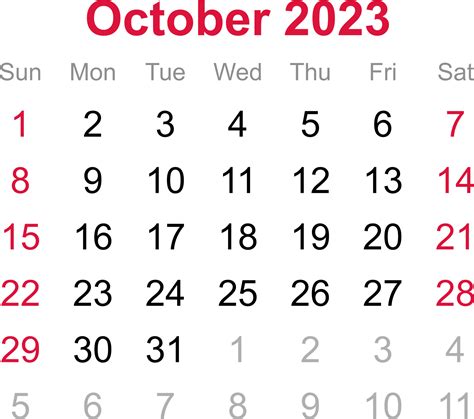 2023 Calendar PNGs for Free Download